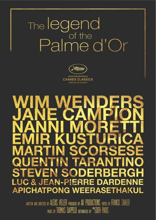 The Legend of the Palme d'Or Poster