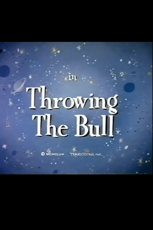 Throwing the Bull Poster