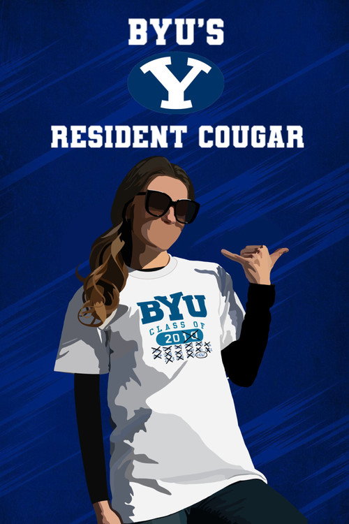 BYU's Resident Cougar Poster