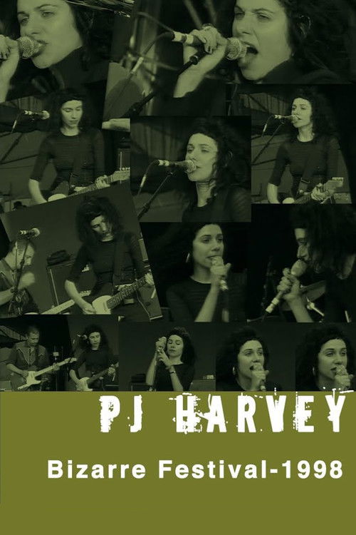 PJ Harvey: Bizarre Festival 1998 Poster