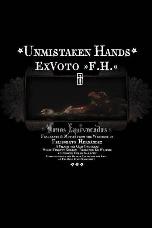 Unmistaken Hands: Ex Voto F.H. Poster