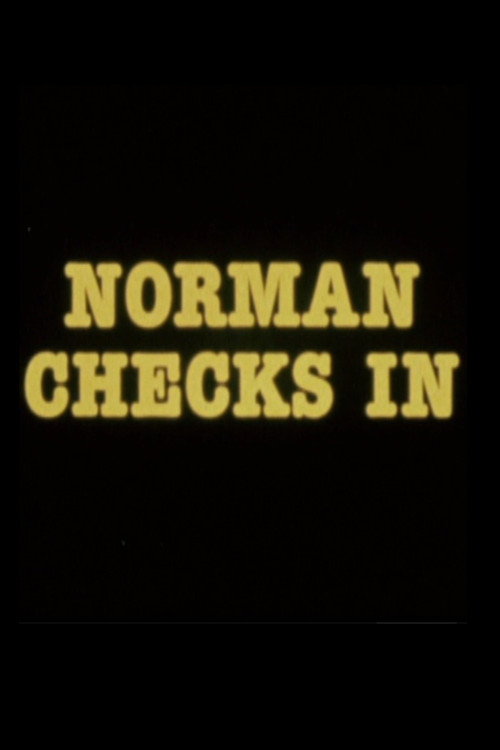 Norman Checks In Poster