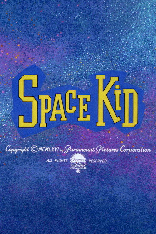 Space Kid Poster