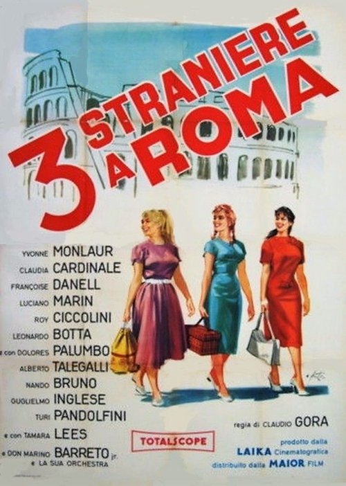 3 Strangers in Rome Poster