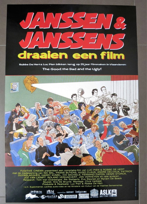 Janssen & Janssens draaien een film Poster