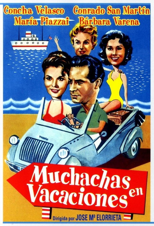 Muchachas en vacaciones Poster