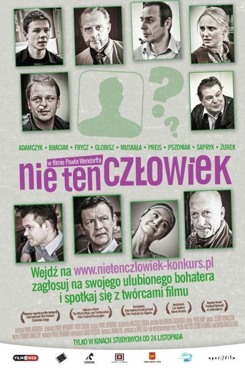 Nie ten człowiek Poster