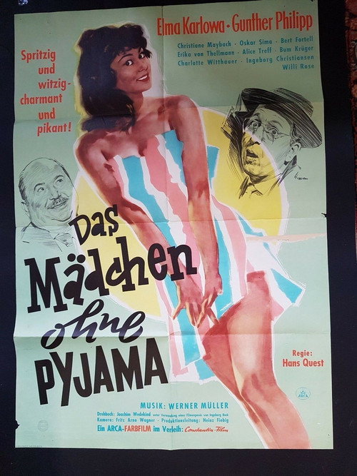 Das Mädchen ohne Pyjama Poster