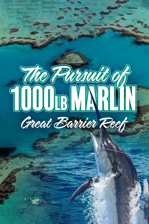 The Pursuit of 1000-Pound Marlin: Great Barrier Reef Poster