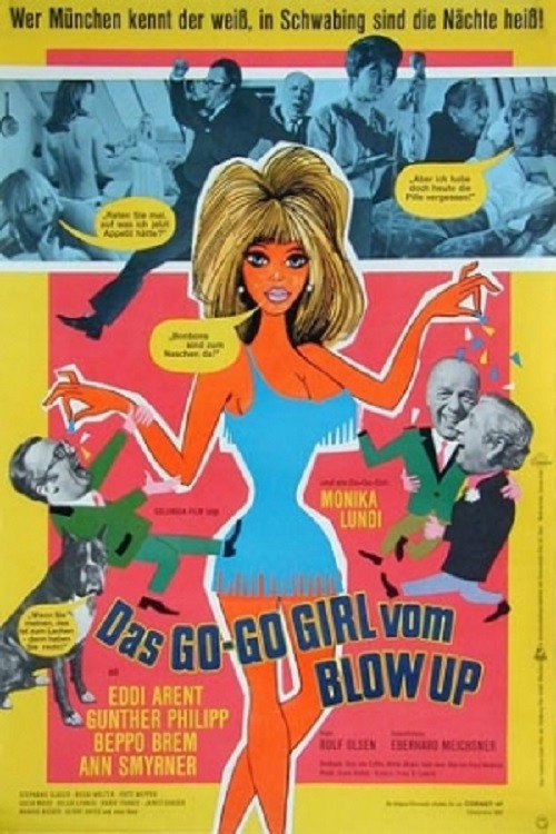 Das Go-Go-Girl vom Blow-Up Poster