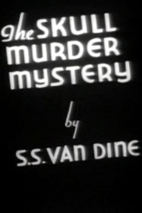 The Skull Murder Mystery Poster