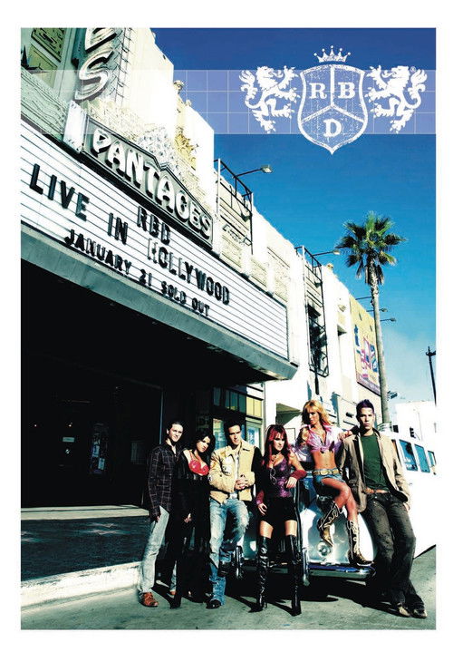 RBD - Live In Hollywood Poster