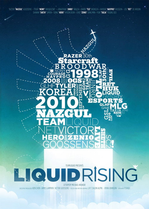 Liquid Rising Poster