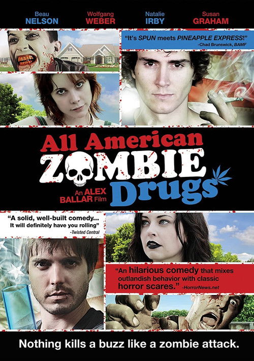 All American Zombie Drugs Poster