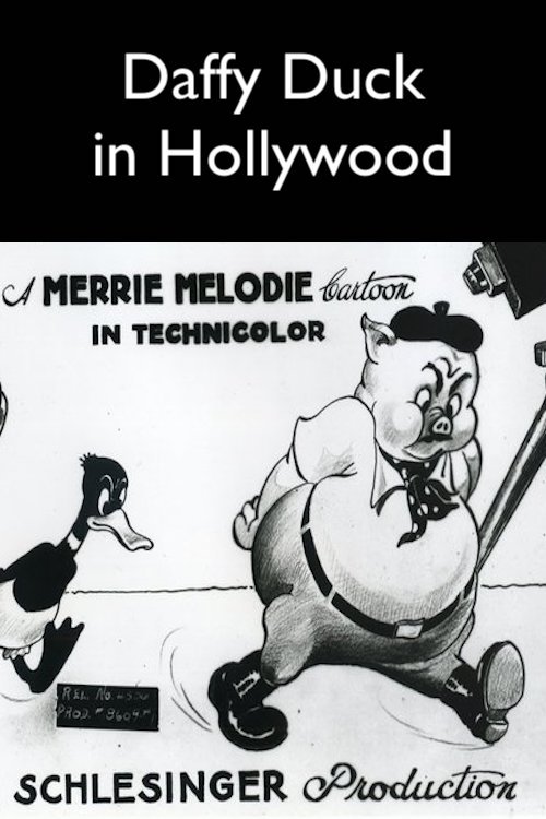 Daffy Duck in Hollywood Poster