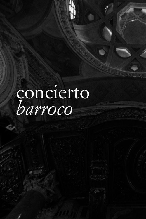 Concierto barroco Poster