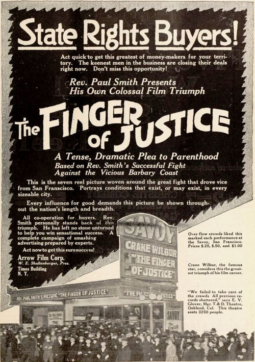 The Finger of Justice Poster