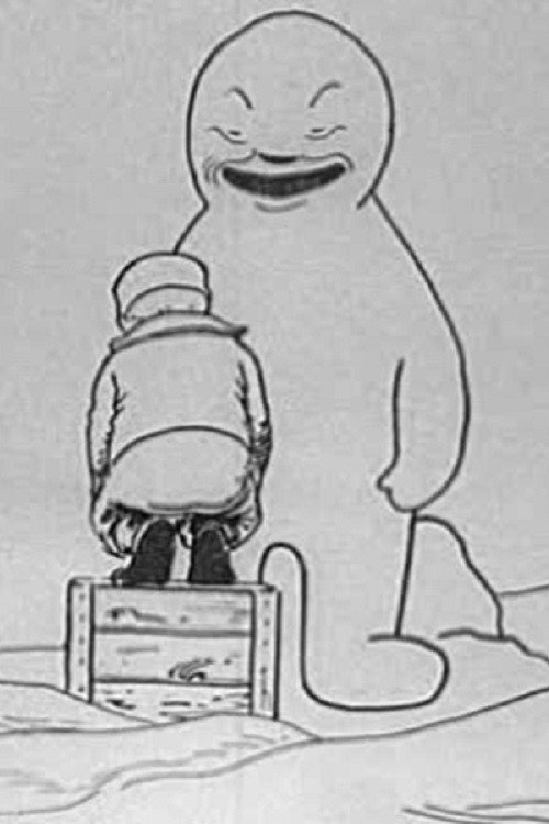 Little Kalle's Dream of His Snowman Poster