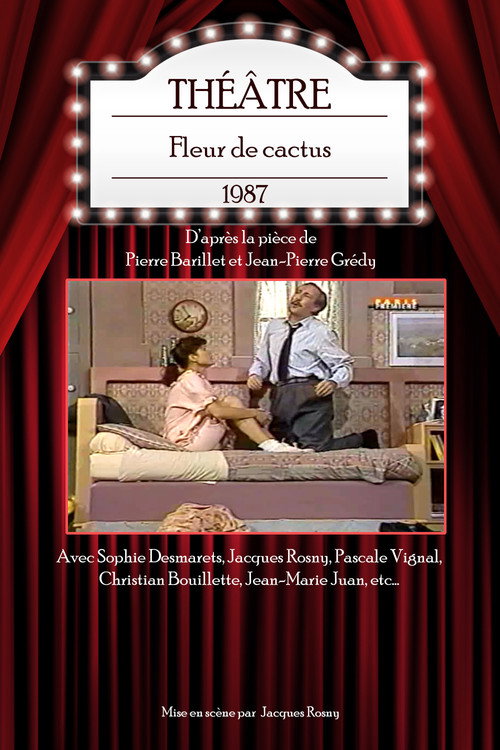 Fleur de cactus Poster