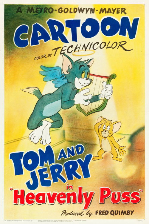 Heavenly Puss Poster