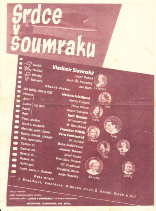 Srdce v soumraku Poster