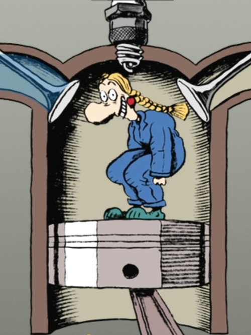 Science Please! : The Internal Combustion Engine Poster