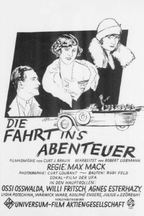 Die Fahrt ins Abenteuer Poster