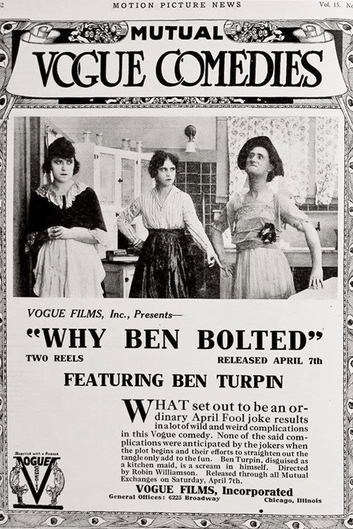 When Ben Bolted Poster