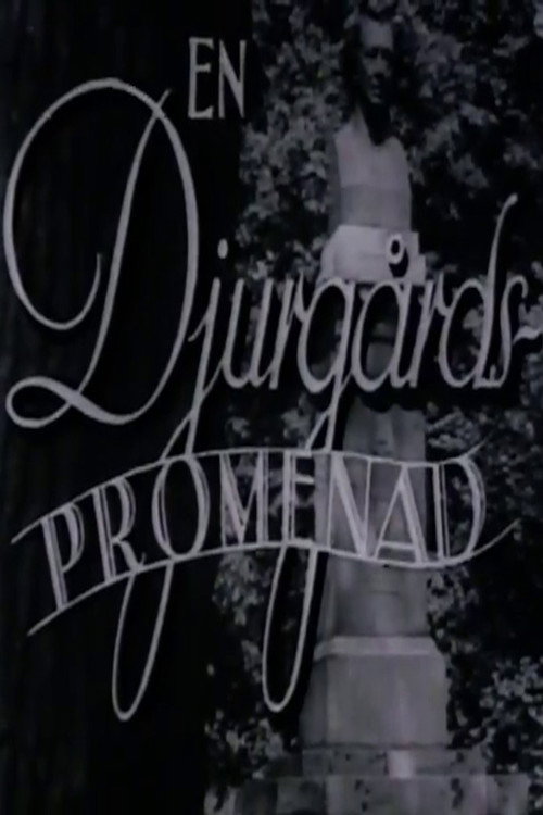 En Djurgårdspromenad Poster