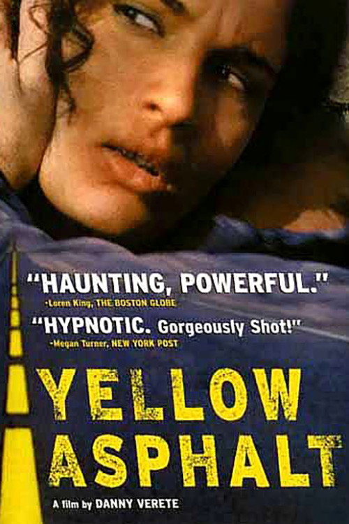 Yellow Asphalt Poster