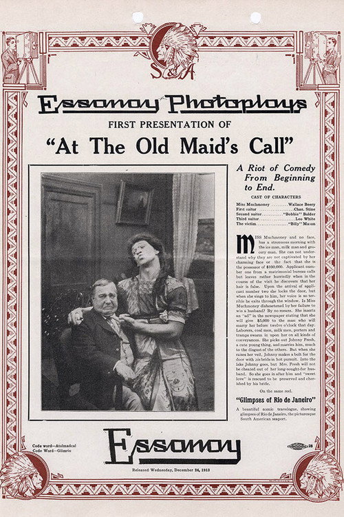 At the Old Maid's Call Poster