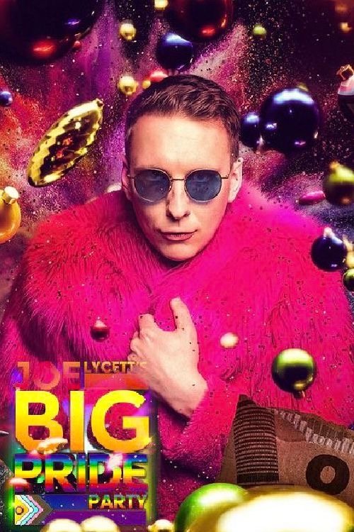 Joe Lycett's Big Pride Party Poster