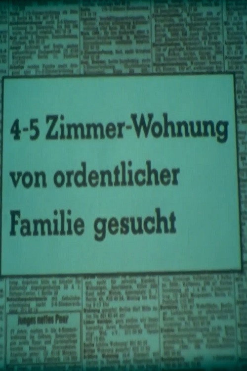 4-5 Zimmer-Wohnung von ordentlicher Familie gesucht Poster