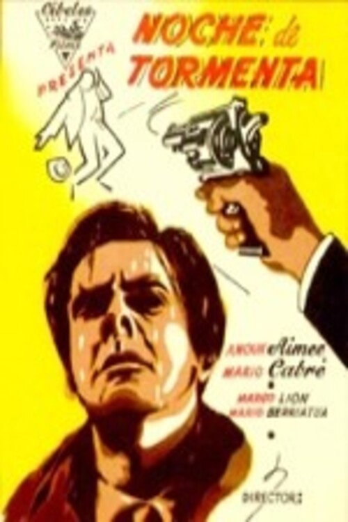 Noche de tormenta Poster