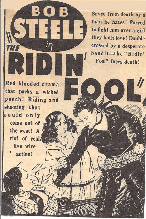 The Ridin' Fool Poster