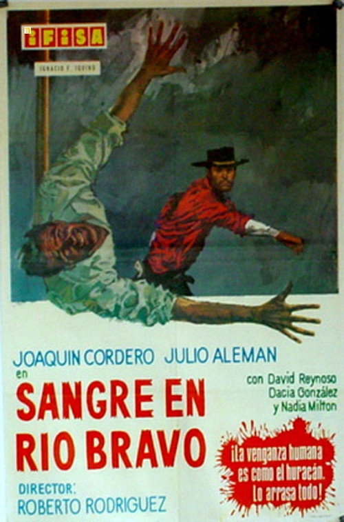Sangre en Rio Bravo Poster