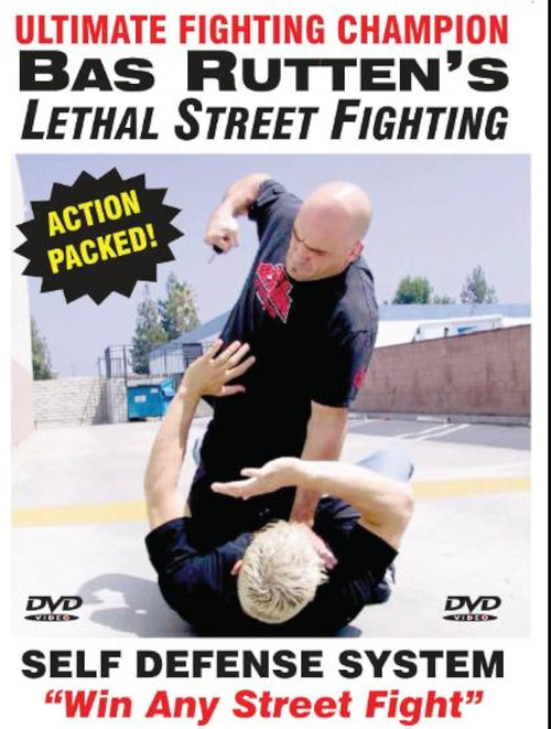 Bas Rutten's Lethal Street Fighting Poster