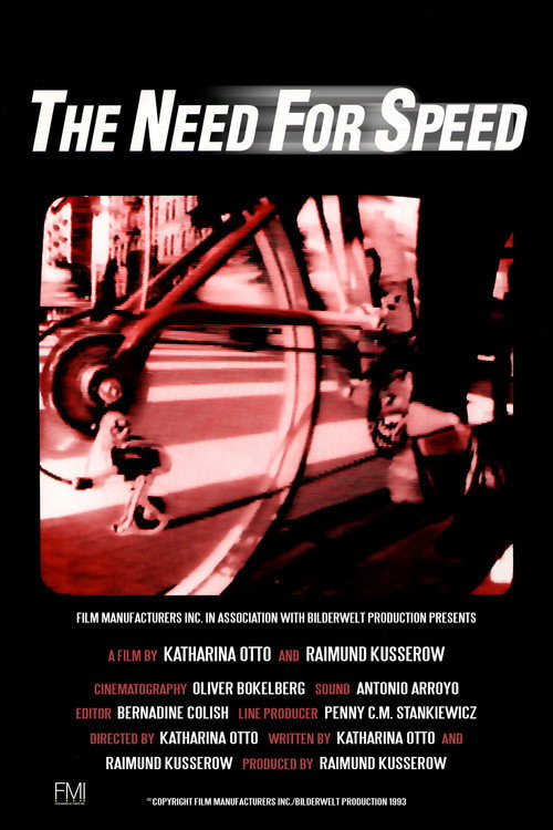 The Need for Speed, Bicycle Messengers in New York Poster