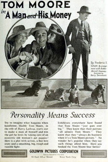 A Man And His Money Poster