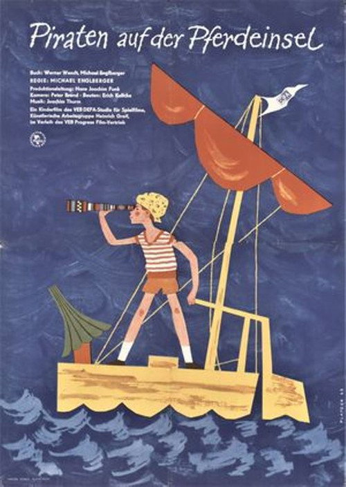 Piraten auf der Pferdeinsel Poster