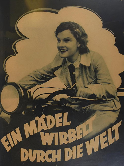 Ein Mädel wirbelt durch die Welt Poster