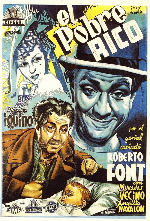 El pobre rico Poster