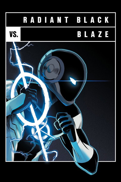 Versus: Radiant Black vs. Blaze Poster