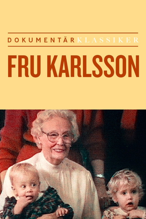 Fru Karlsson Poster