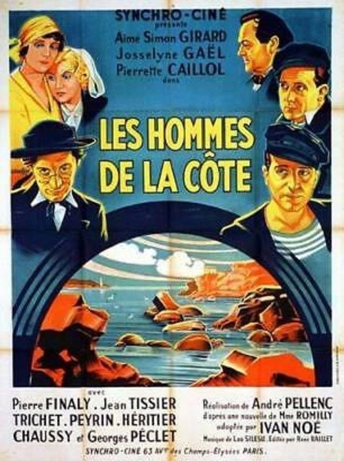Les hommes de la côte Poster