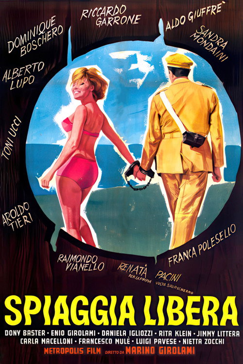 Spiaggia libera Poster