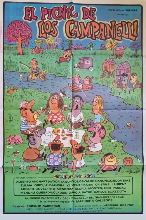 El picnic de los Campanelli Poster