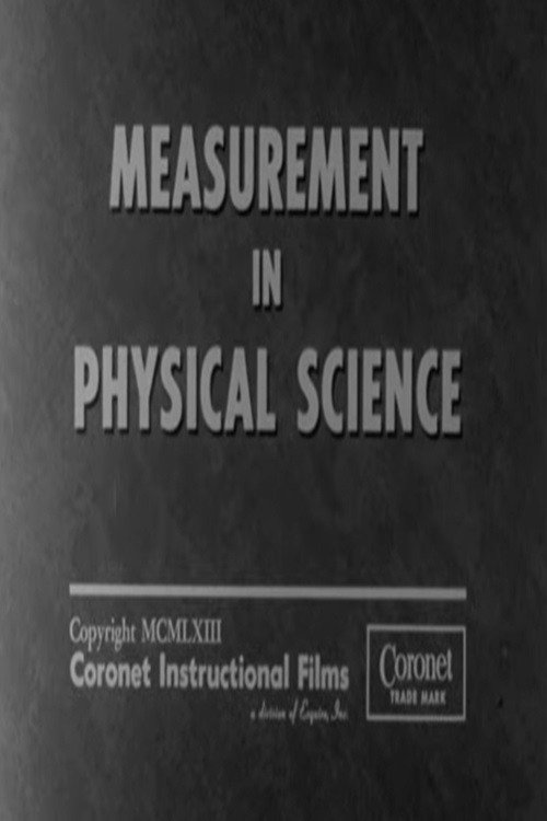 Measurement in Physical Science Poster