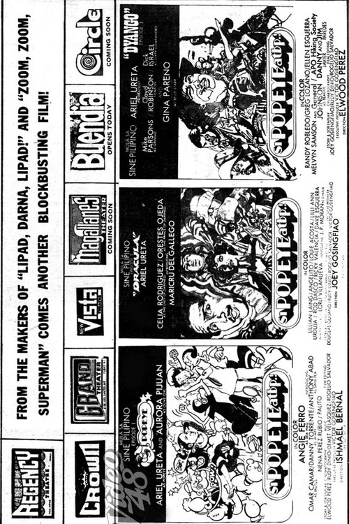 Si Popeye, Atbp Poster