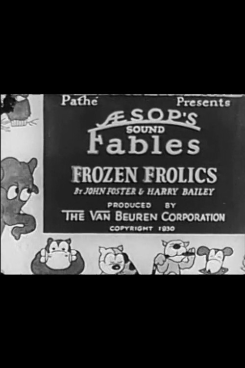 Frozen Frolics Poster
